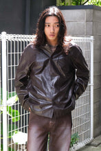 画像をギャラリービューアに読み込む, SATURN LEATHER SHIRT / RED WINE LEATHER