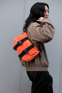 CORDUROY MESSENGER BAG(S) / ORANGE