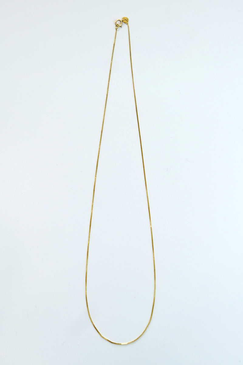 14K GOLD NECKLACE 1.23G / GOLD