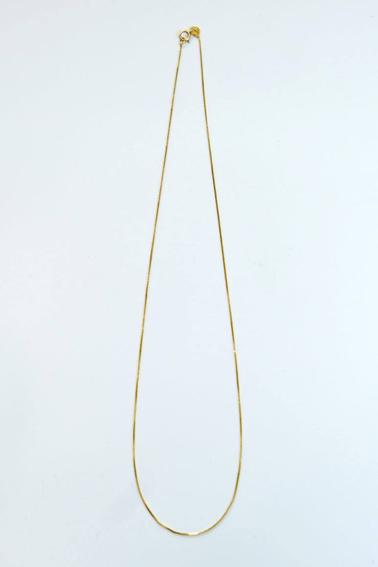 14K GOLD NECKLACE 1.23G / GOLD