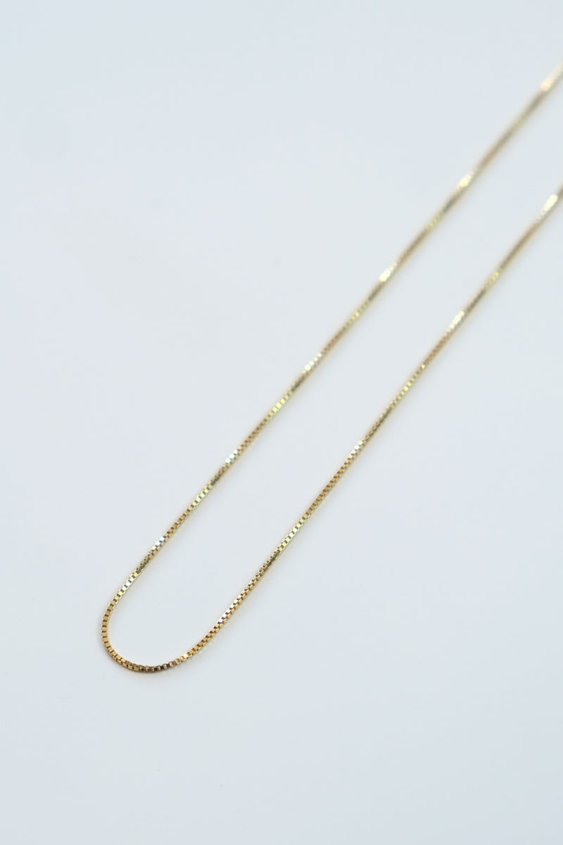 14K GOLD NECKLACE 1.23G / GOLD