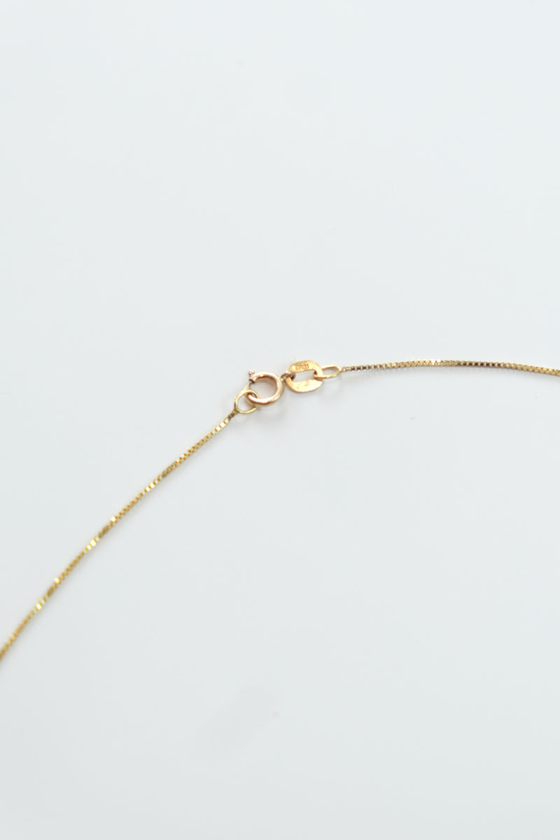 14K GOLD NECKLACE 1.23G / GOLD