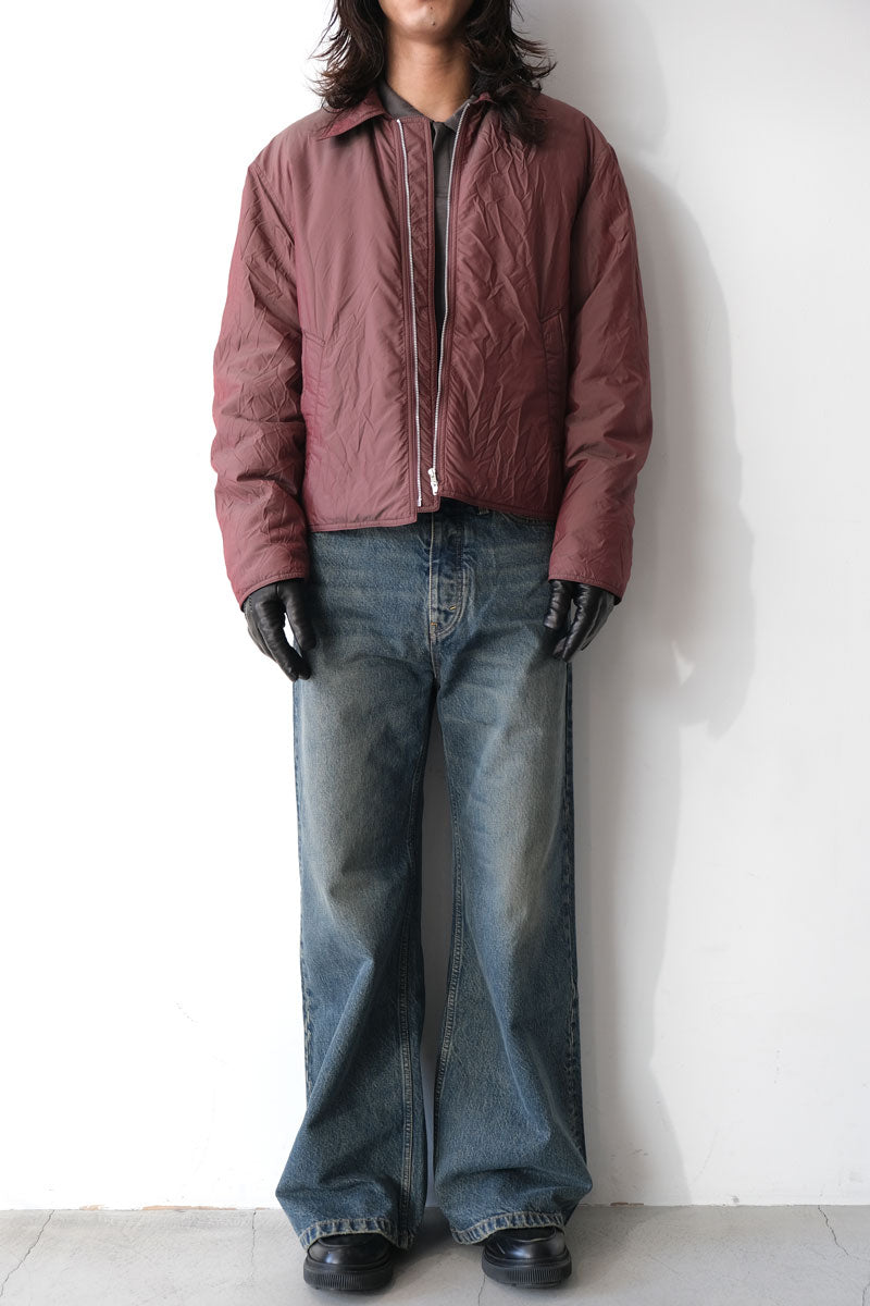 SLIGHT JACKET / SHINING CHERRY CRINKLE SOLARO