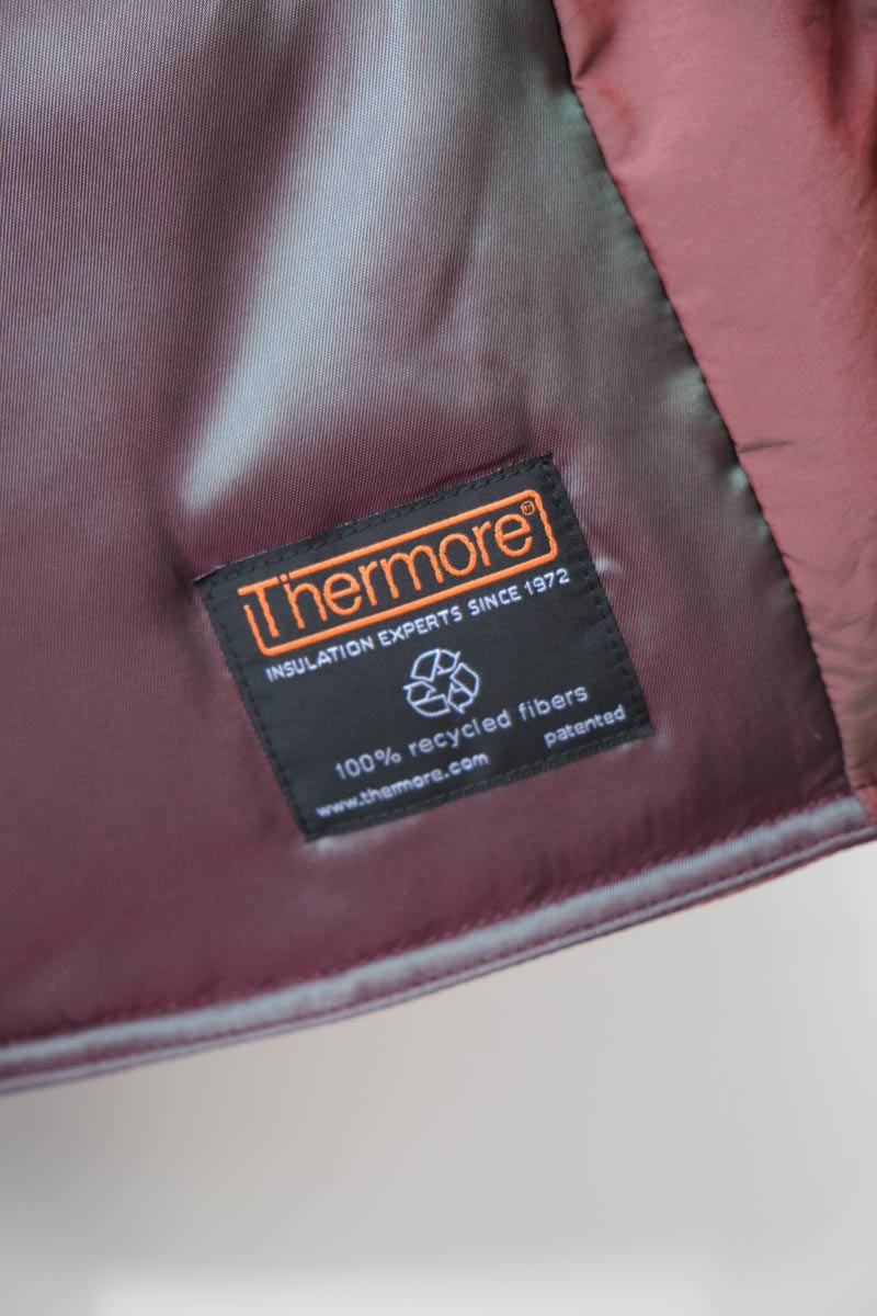 SLIGHT JACKET / SHINING CHERRY CRINKLE SOLARO