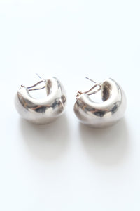 MADE IN ITALY 925 SILVER EARRINGS / SILVER
