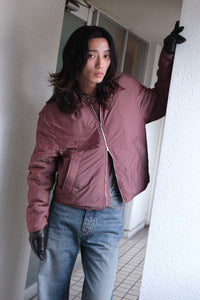 SLIGHT JACKET / SHINING CHERRY CRINKLE SOLARO