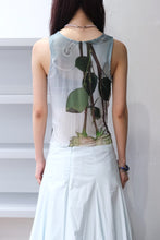 Load image into Gallery viewer, PONSA SLEEVELESS TOP / RESTAURANT PRINT