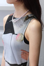 Load image into Gallery viewer, PONSA SLEEVELESS TOP / RESTAURANT PRINT