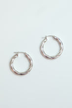 画像をギャラリービューアに読み込む, MADE IN ITALY 925 SILVER EARRINGS / SILVER