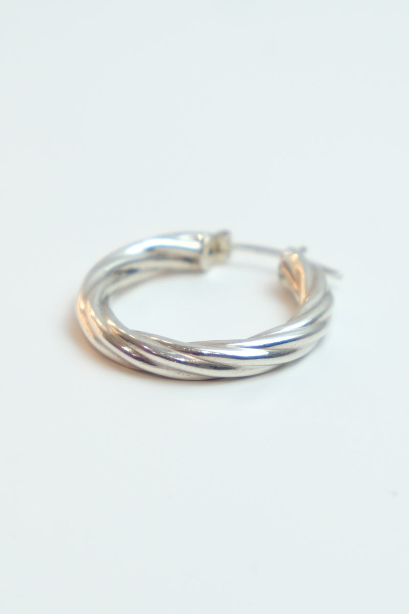 MADE IN ITALY 925 SILVER EARRINGS / SILVER