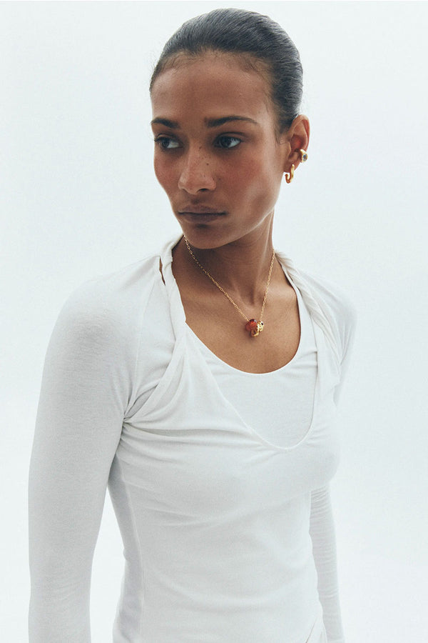 LA NIETA DE ALICIA NECKLACE / 18K GOLD PLATED BRASS