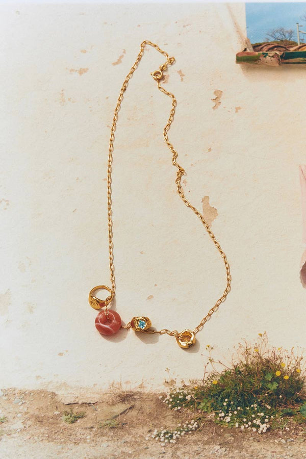LA NIETA DE ALICIA NECKLACE / 18K GOLD PLATED BRASS