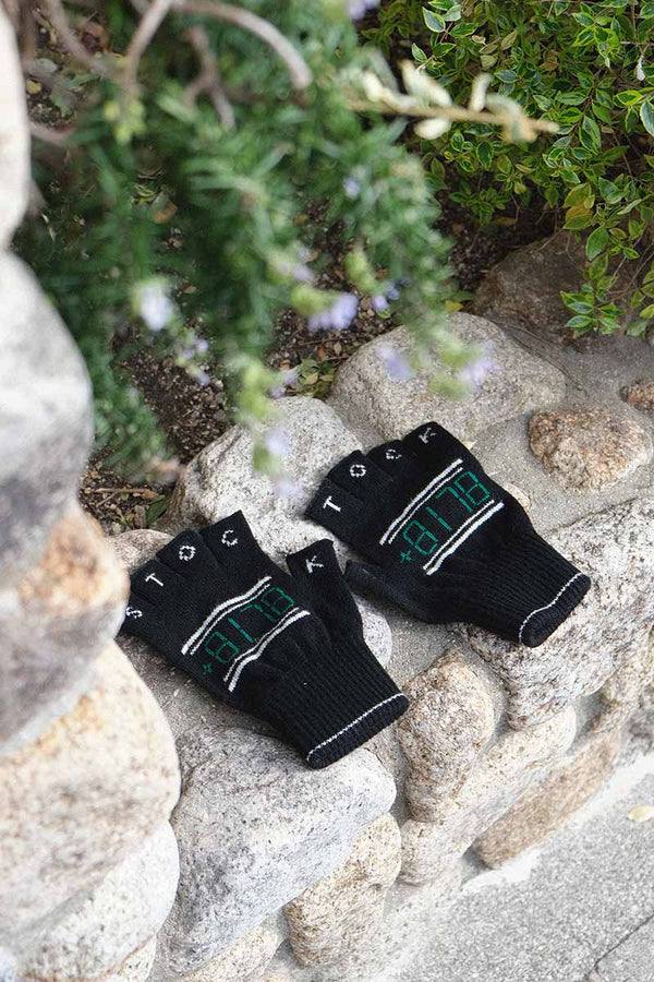 SGSB REVERSIBLE FINGERLESS GLOVES / BLACK [STOCK EXCLUSIVE]