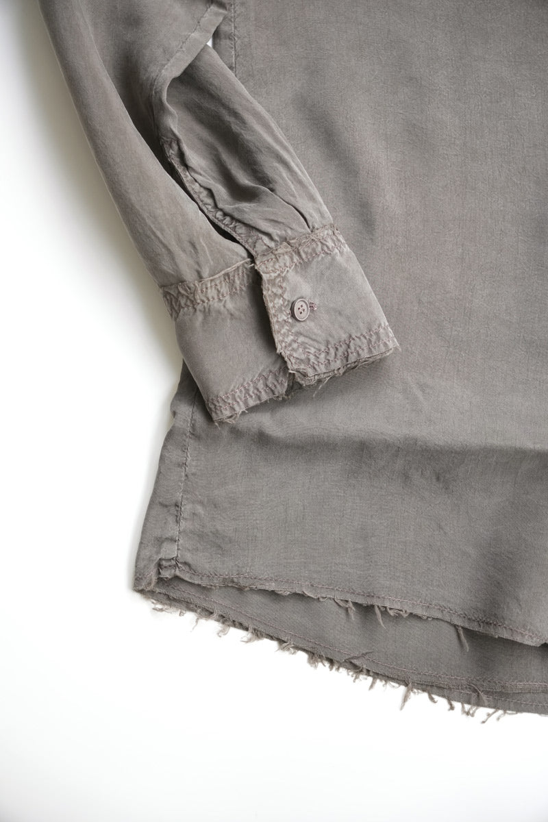 S19 NO.157 DOUBLE CUPRO POCKET SHIRT / DUST [金沢店]