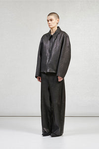 S17 NO.285 LEATHER POCKET JACKET / BLACK [金沢店]