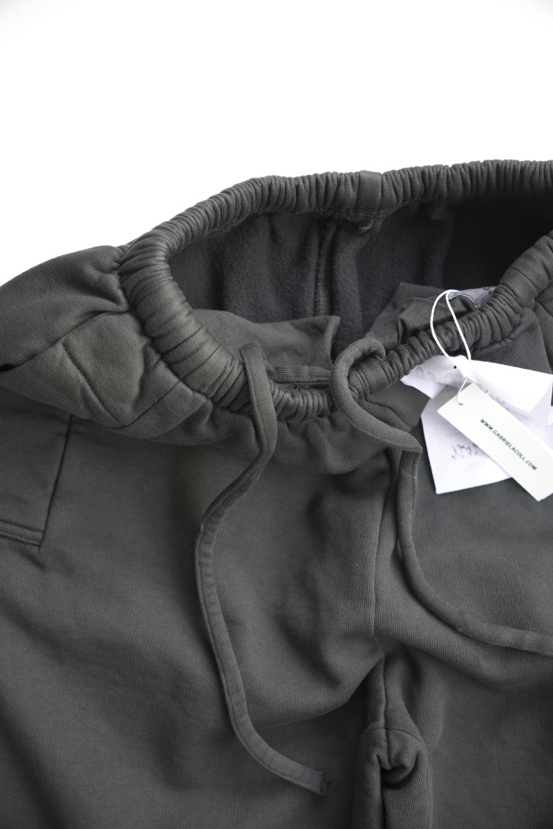 S19 NO.287 FLEECE FLAP POCKET TROUSERS / BLACK [金沢店]