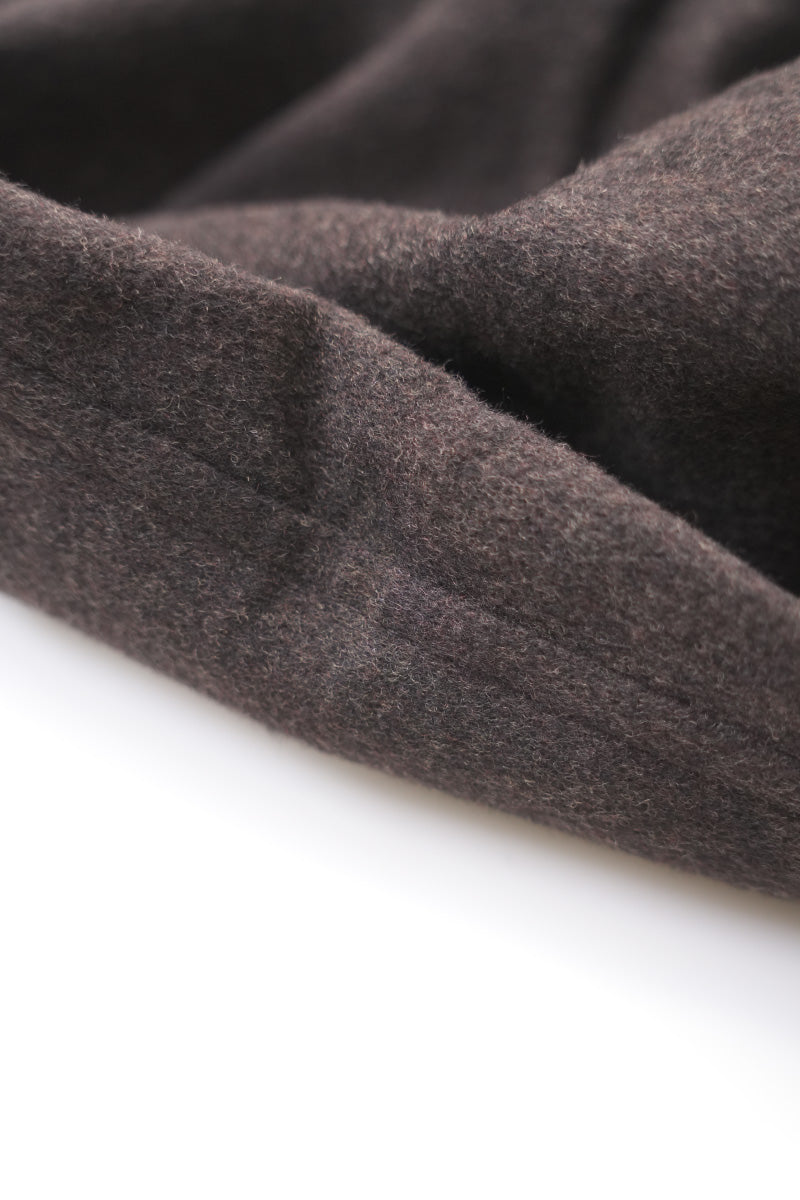 S17 NO.65 HEAVY WOOL OVERSIZED COAT / GREEN [Kanazawa store]
