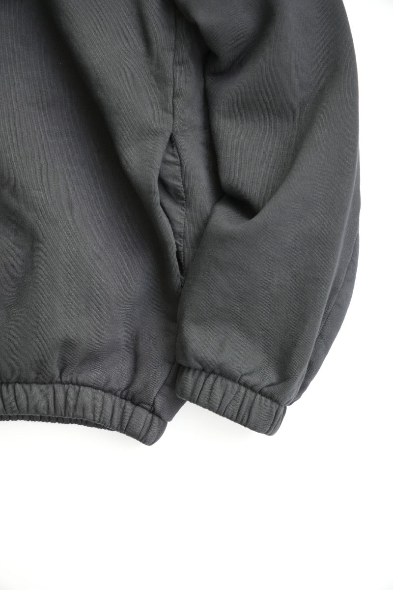 S18 NO.216 POPLIN HOODED ZIPPER JACKET / BROWN/BLACK [가나자와점]