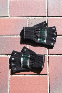 SGSB REVERSIBLE FINGERLESS GLOVES / BLACK