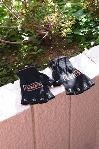 SGSB REVERSIBLE FINGERLESS GLOVES / BLACK