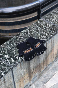 SGSB REVERSIBLE FINGERLESS GLOVES / BLACK