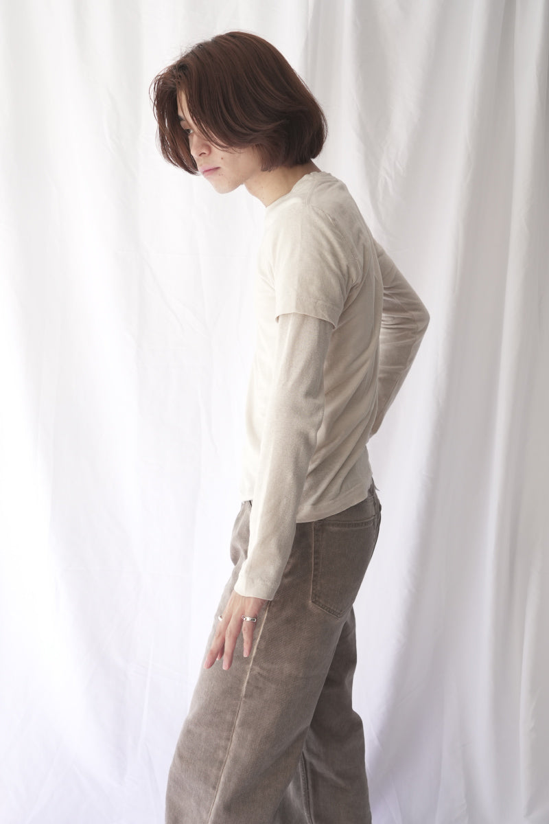 PROPER SWEATER / 그레이 알파카