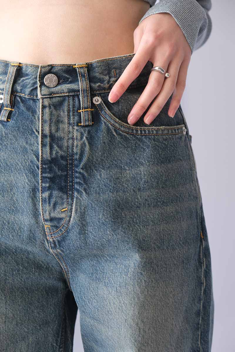 SKID JEANS / LT GREY STONE [Restocking soon]