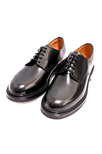 EUSTON PLAIN TOE SHOES / BLACK [9月入荷予定]