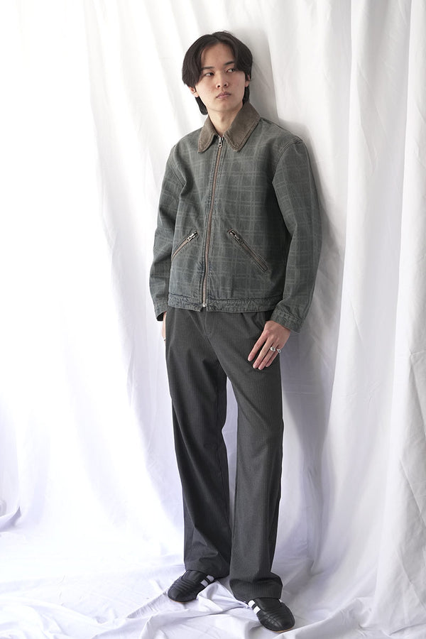 POND JACKET / DUSTY BLUE CHECK