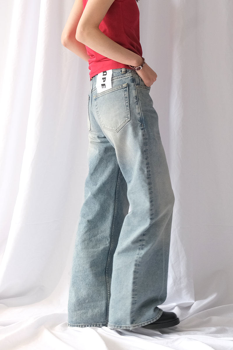 SHAKE JEANS / LIGHT BLUE CREASE