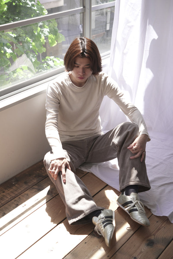 PROPER SWEATER / 그레이 알파카