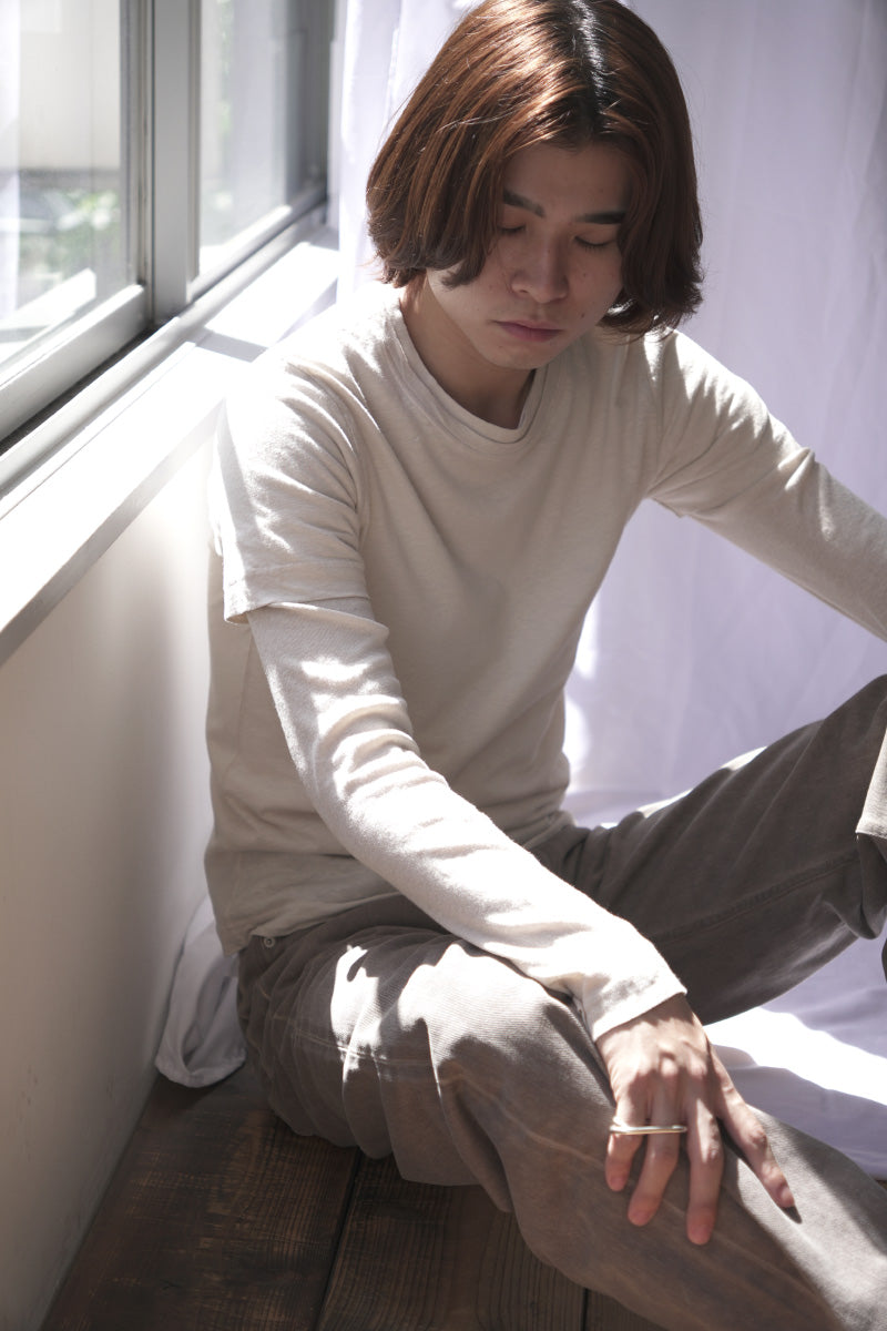 PROPER SWEATER / 그레이 알파카