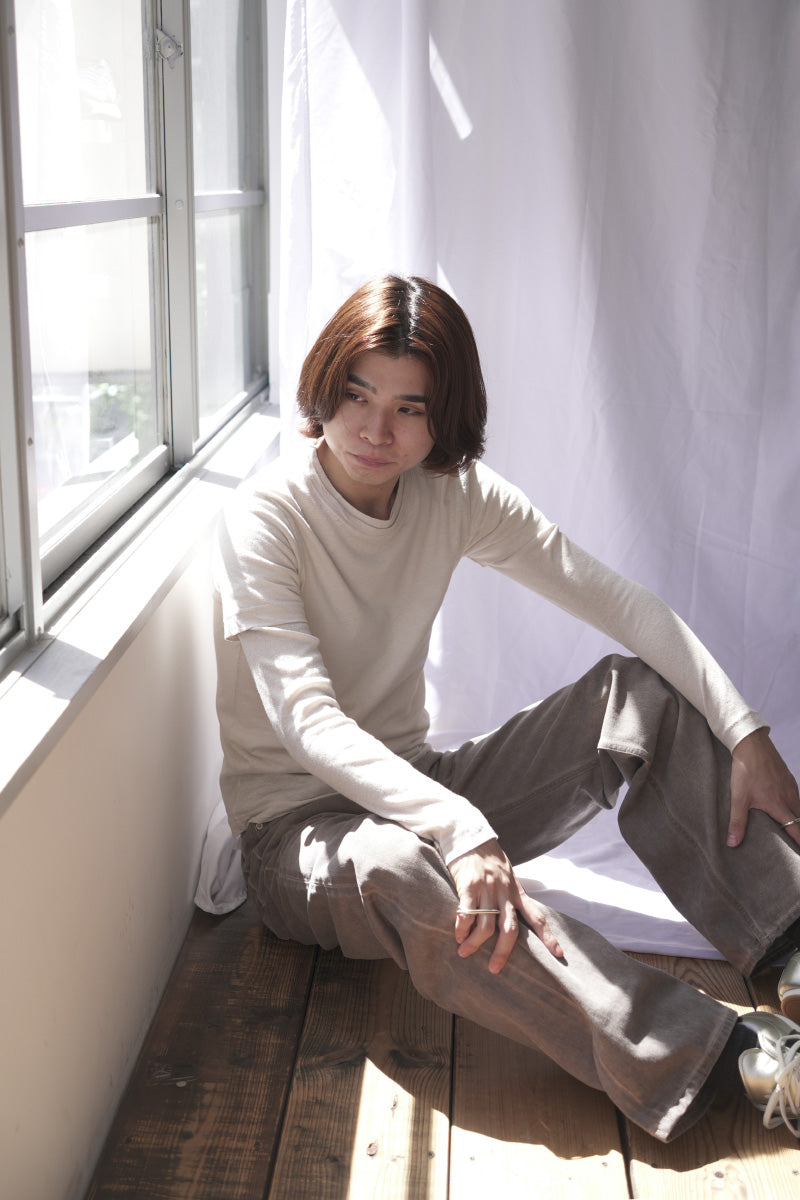 PROPER SWEATER / 그레이 알파카