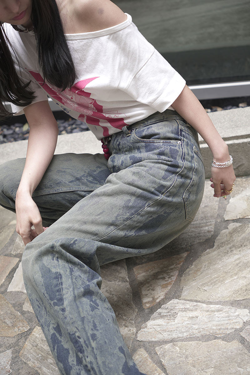 CRISS JEANS / LACE DENIM