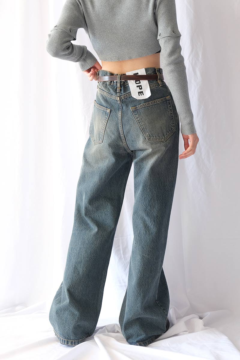 SKID JEANS / LT GREY STONE [Restocking soon]