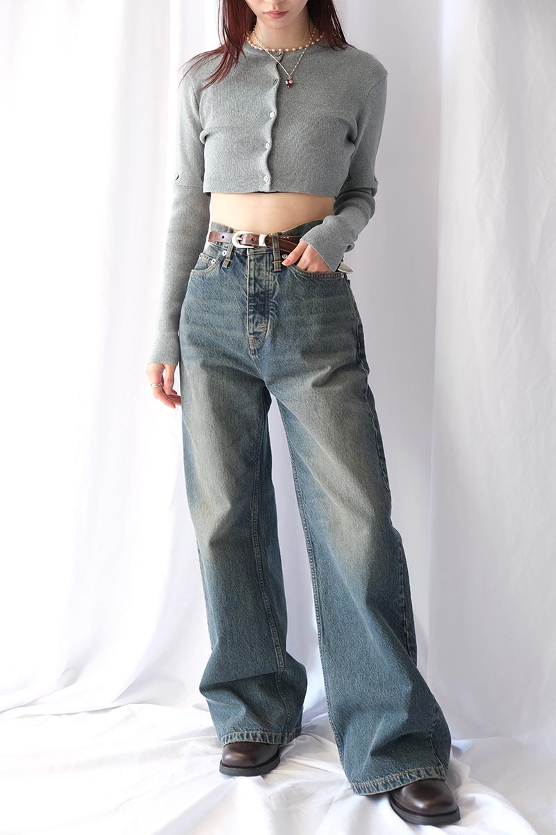 SKID JEANS / LT GREY STONE [Restocking soon]