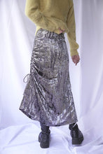 画像をギャラリービューアに読み込む, DRAWSTRING SKIRT / SILVER DEVORE