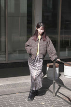 画像をギャラリービューアに読み込む, DRAWSTRING SKIRT / SILVER DEVORE