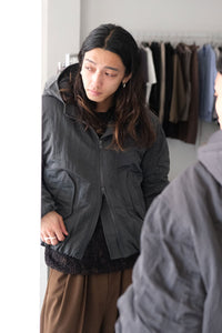 EXPLORER JACKET / DARK GREY VINTAGE NYLON