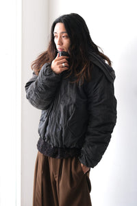 EXPLORER JACKET / DARK GREY VINTAGE NYLON