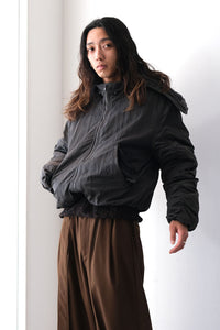 EXPLORER JACKET / DARK GREY VINTAGE NYLON