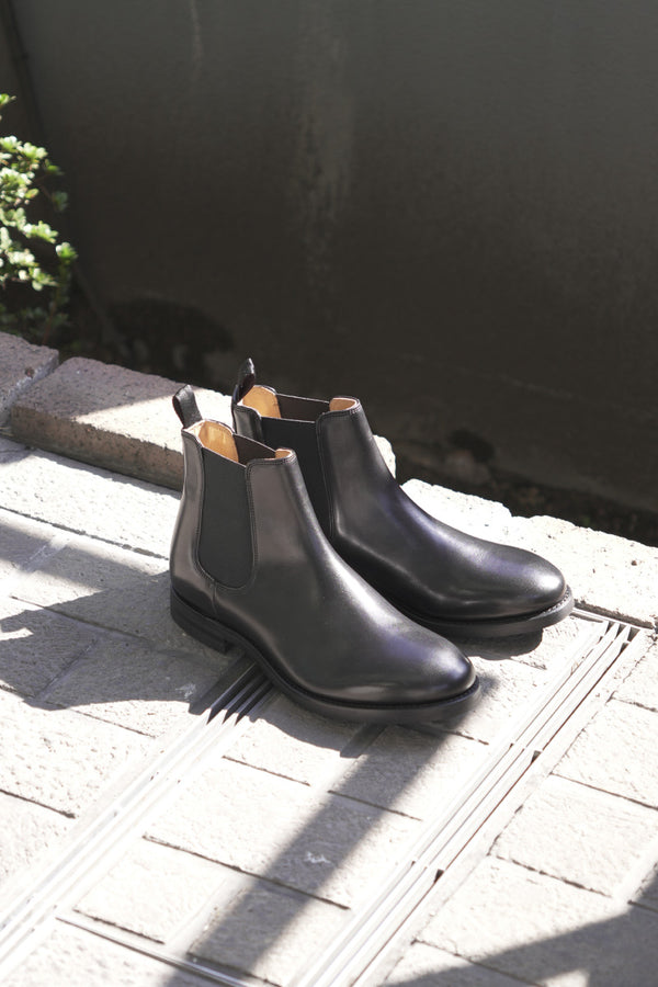 KENSINGTON  SIDE GORE BOOTS / BLACK
