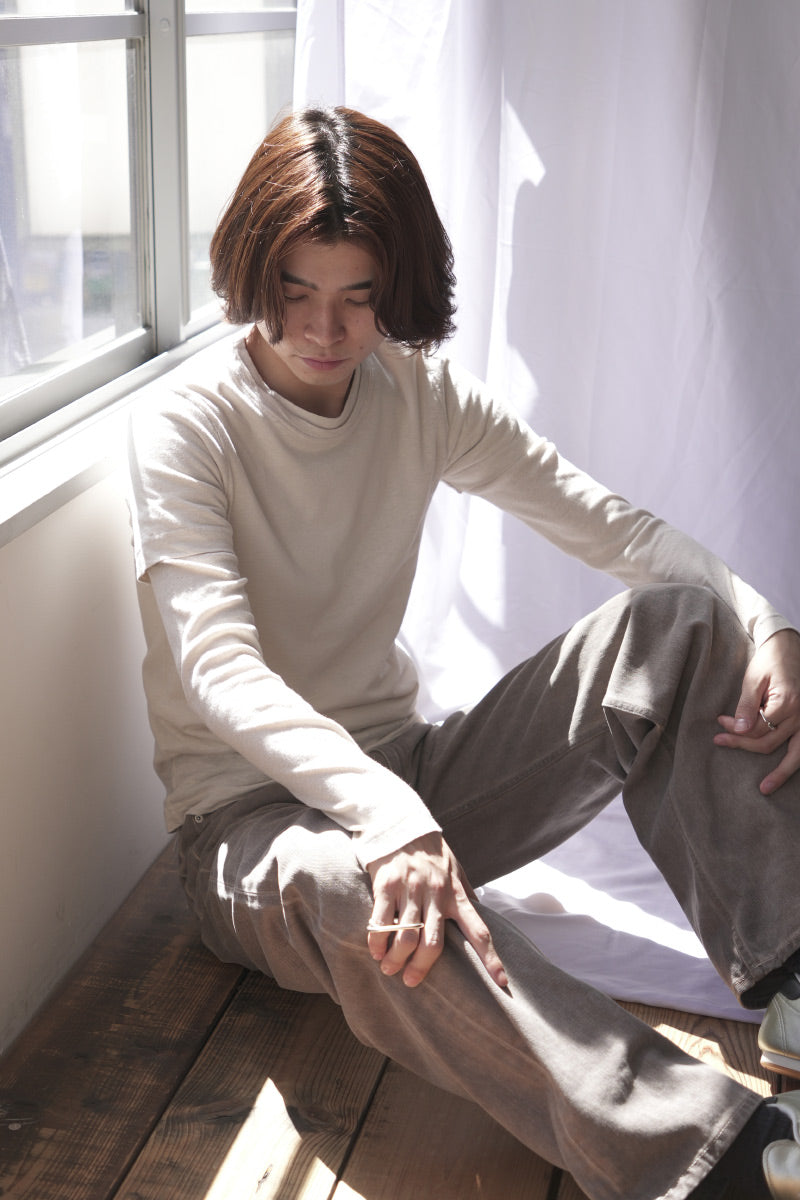 PROPER SWEATER / 그레이 알파카