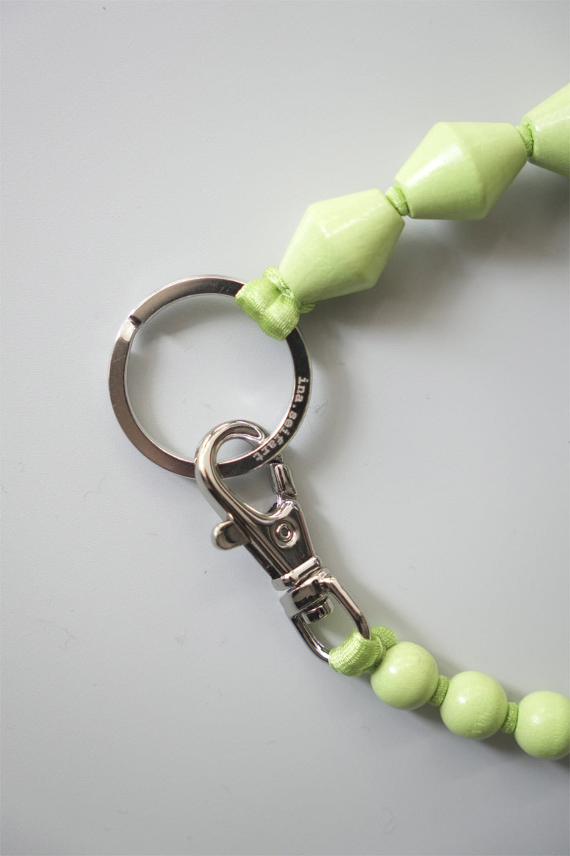 PARLEN ZICKZACK SHORT KEYHOLDER / LIME
