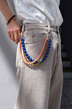 Load image into Gallery viewer, ZOE BAG CHARM / BLUE-LAX