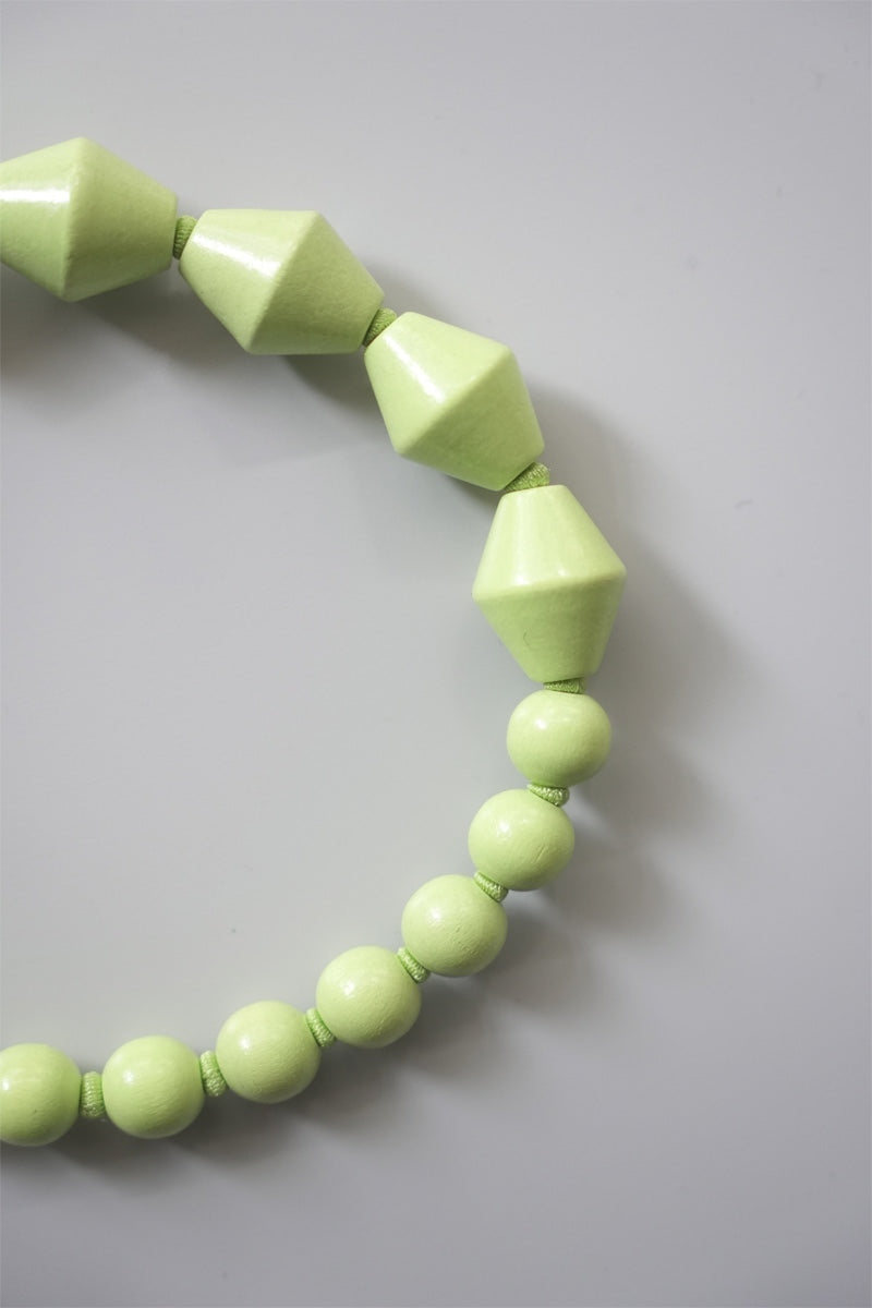 PARLEN ZICKZACK SHORT KEYHOLDER / LIME