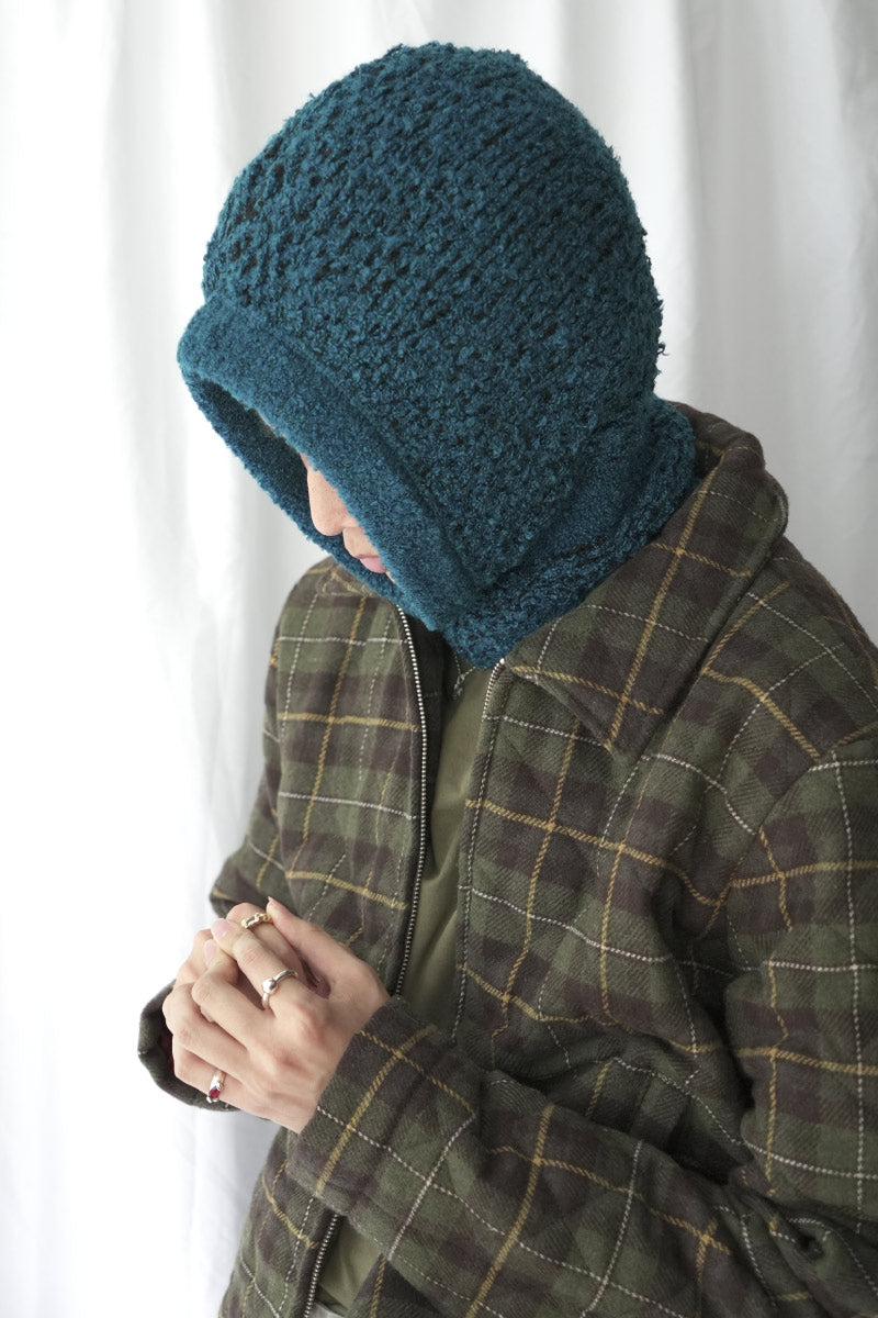 FORMER KNIT BALACLAVA / INDIGO