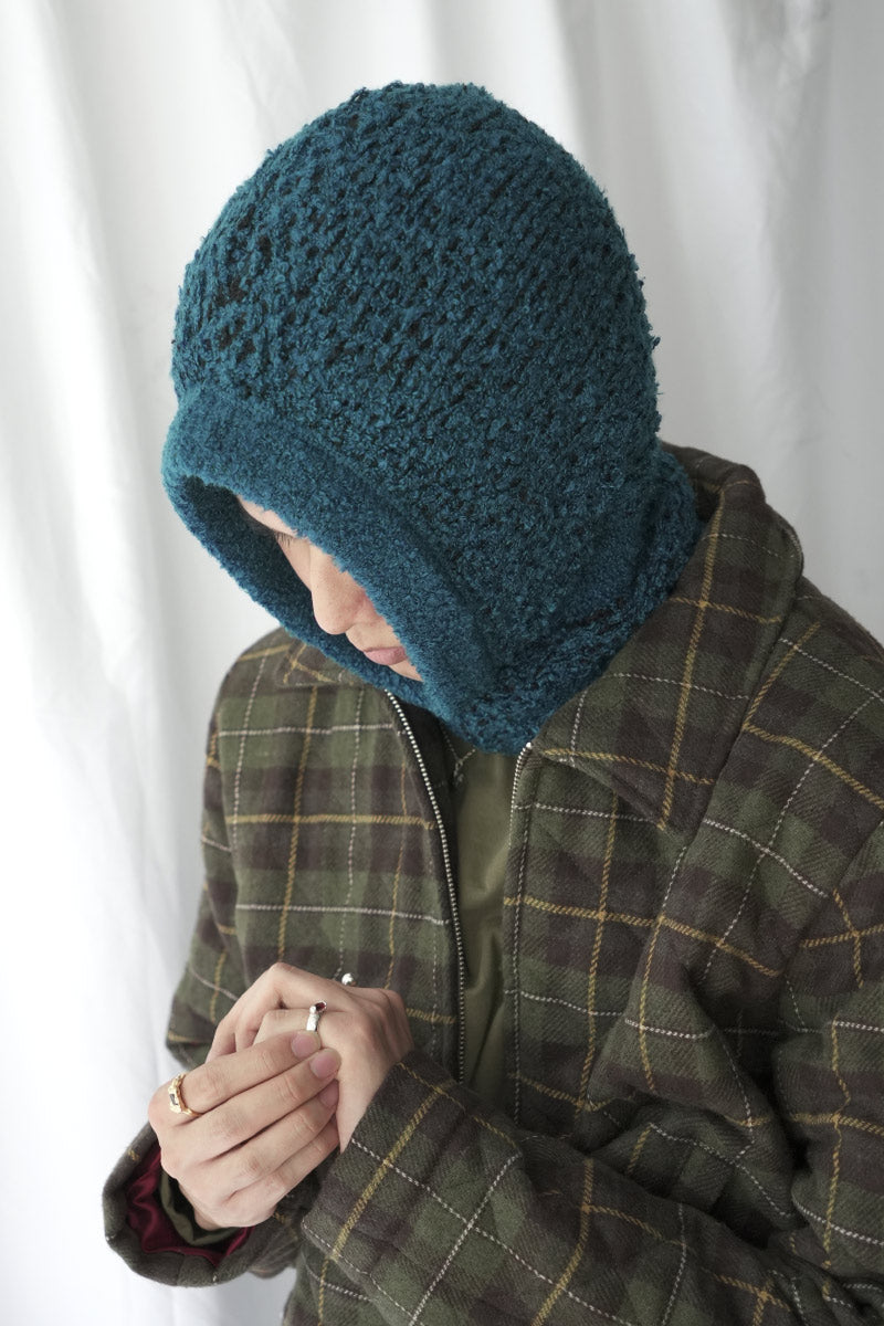 FORMER KNIT BALACLAVA / INDIGO