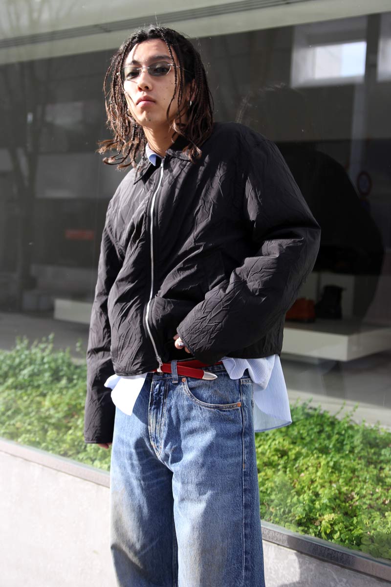 チ*い様 Our Legacy 14aw black shinmer jacke チ*い様 Our Legacy 14aw black shinmer jacke Our Legacy 14aw