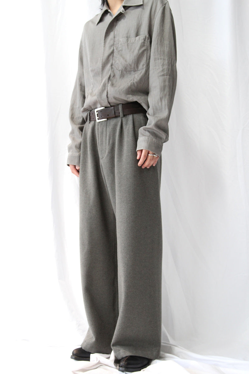 BRIDGE CHINO / NIGHT PINE FISHBONE BOUND WOOL [Expected to arrive in Autumn/Winter 2026]